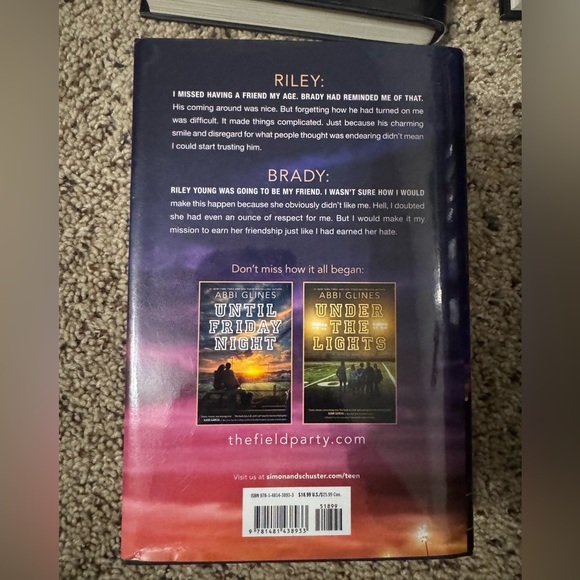 4 books from the Field Party Series by Abbi Glines all hardback - Picture 12 of 16